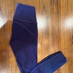 Purple Cropped Wunder Train Runners